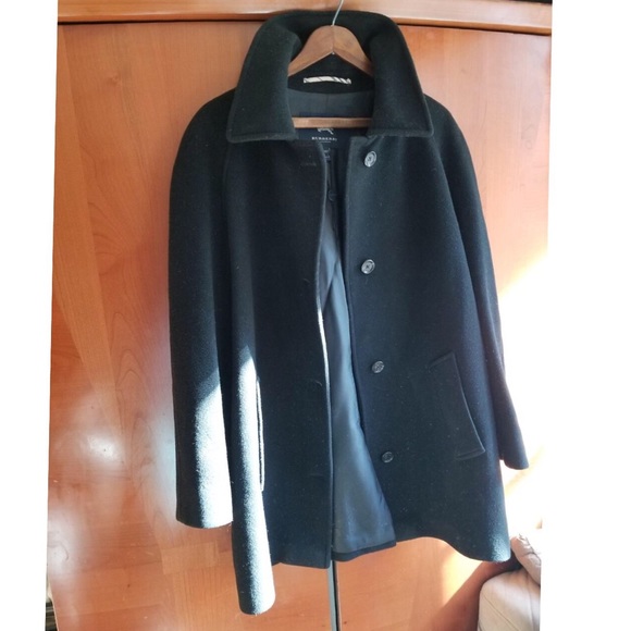 SALE !!!!Burberry wool &Cashmere PeaCoat - Picture 2 of 8